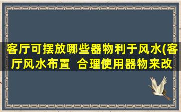 客厅可摆放哪些器物利于风水(客厅风水布置  合理使用器物来改善风水)